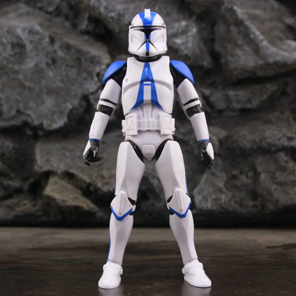 Star Wars 6" Action Figures – 501st Legion ARC & ARF Troopers, Rex, Jesse, Bane, Denal, Tup, Dogma Clone Toy