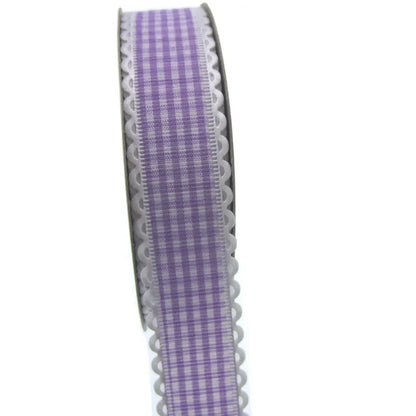 Polka Dot Lace Ribbon Roll - 20 Yards 1 Inch DIY Craft, Gift Wrapping & Scrapbooking Decoration Fabric