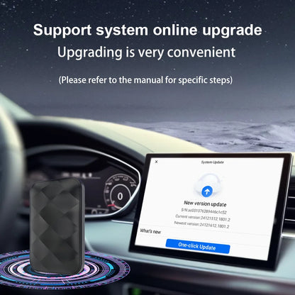 Acodo 2025 Android 14 3-in-1 CarPlay AI Box Wireless Adapter for Android Auto, YouTube & Netflix – Universal Plug and Play TV Box