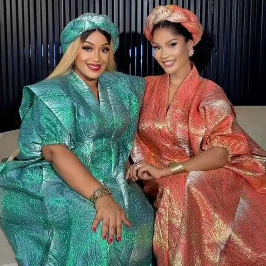 African Dresses for Women - Traditional Dashiki Ankara Gown, Abaya, Kaftan Maxi Long Dress