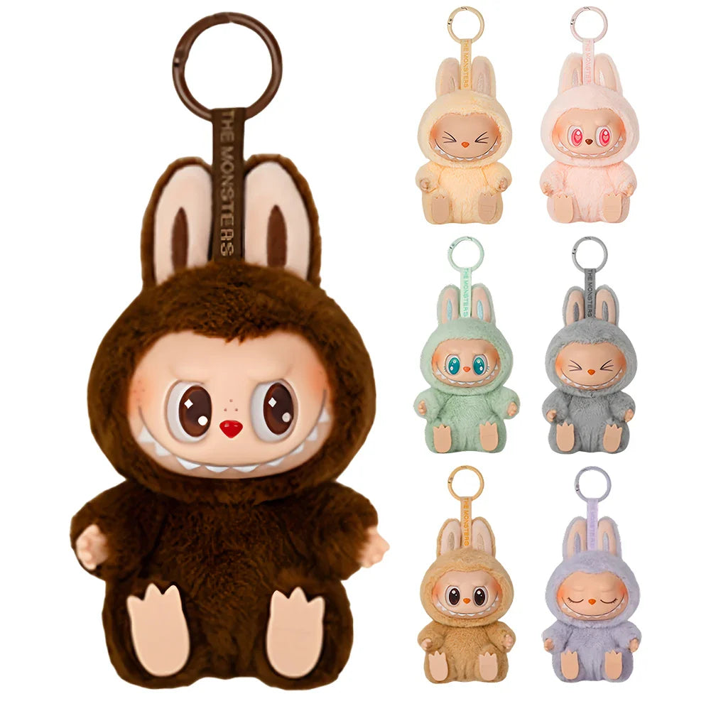 The Monsters Labubu Sit-Down Party Series – 5.9inch Vinyl Anime Figure Doll & Bag Keychain Surprise Gift Toy