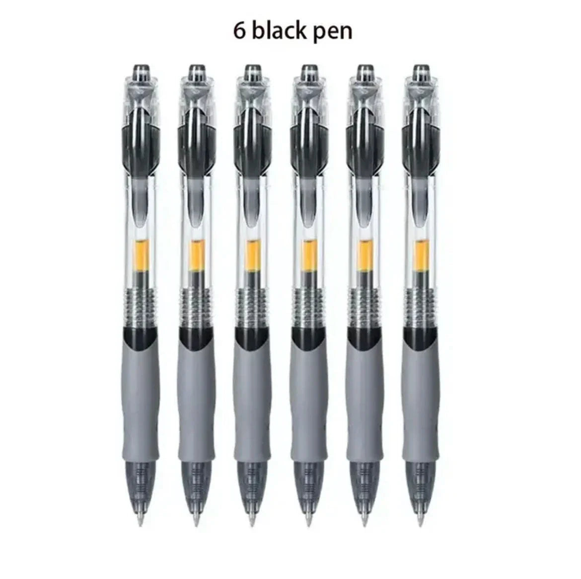 13/30pcs Retractable Gel Pen Set – Black, Red, Blue Ink Ballpoint Pens for Writing, Office, and School Stationery Supplies