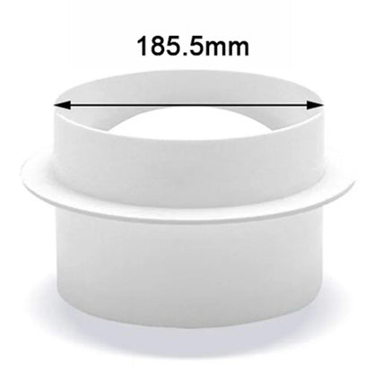 Round Ventilation Pipe Check Valve – Anti-Odor Air Duct Control for Exhaust Fan & Kitchen Vent Hose