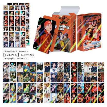 55PCS LNGSHOT Kpop Lomo Cards - Jay Park Album Photocards Stickers & Fan Collection Gift Set