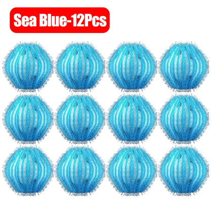 Reusable Pet Hair Filter Balls - Washing Machine Lint Remover Floating Balls for Dog & Cat Hair Catcher