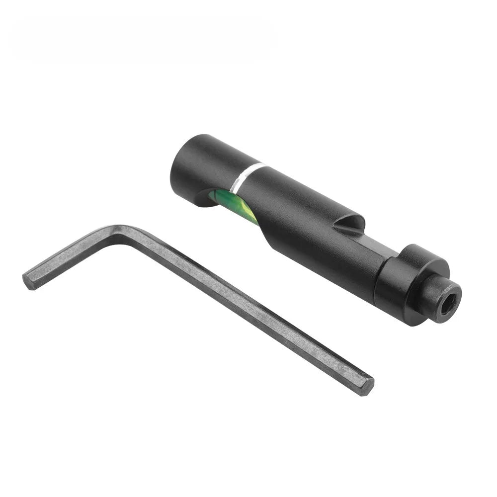 Hunting Spirit Bubble Level for 20mm Picatinny Rail – Rifle Scope Mount Leveling Tool Kit