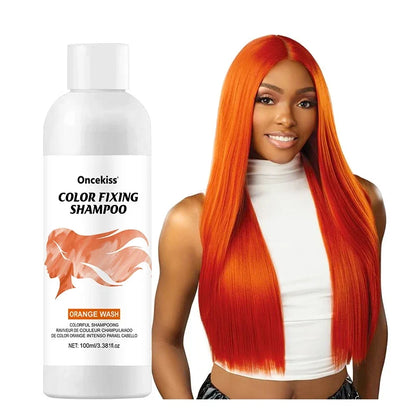 Semi-Permanent Hair Color Dye Shampoo - Instant Color Protecting & Shine Enhancing Hair Care