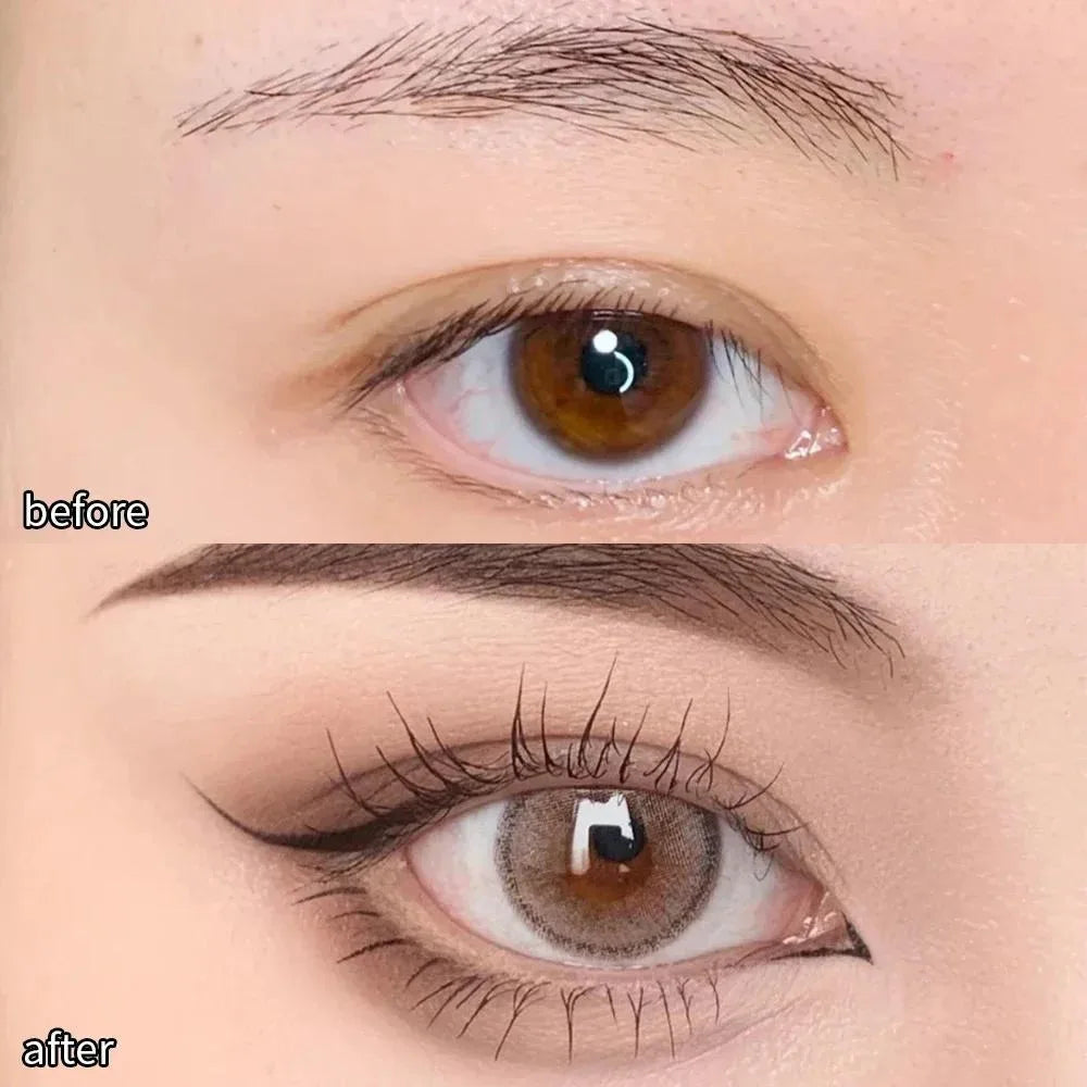 Waterproof Quick-Dry Liquid Eyeliner – Ultra-Fine Matte Black/Brown Long-Lasting Eye Makeup Gift