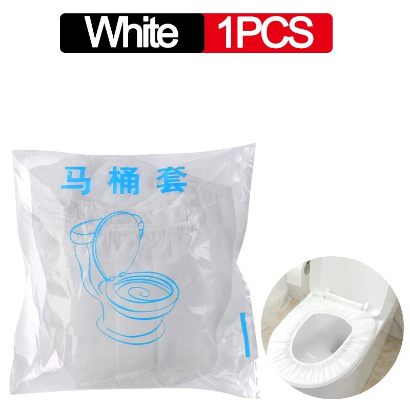 Disposable Toilet Seat Covers - Portable Waterproof Travel Toilet Seat Pads for Safe Bathroom Hygiene Accessories