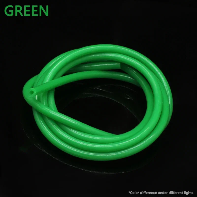 Food Grade Silicone Tube Hose - 1 Meter Flexible Rubber Pipe Water Drink Connector in 1mm to 10mm Inner Diameter Sizes