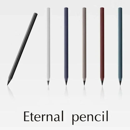 Metal Eternal Pencil – Unlimited Writing Magic Pen with No Ink, Reusable Stationery & Novelty Gift for Drawing and Notes
