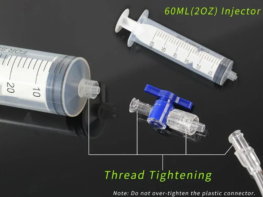 RL225 Tubeless Tyre Injector — Bicycle Sealant Injection Tool with Valve for MTB & Road Bikes