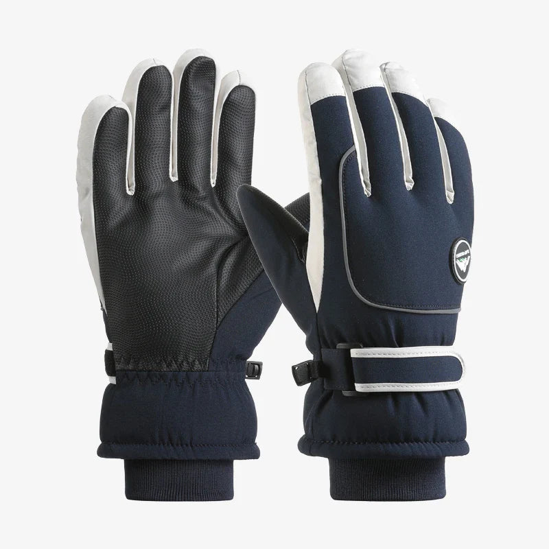 Men’s Waterproof Winter Ski Gloves – Thermal Touchscreen Cold Weather Gloves for Skiing, Cycling & Outdoor Sports