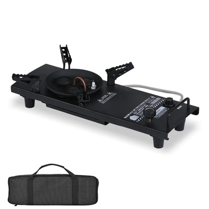 Pandatour IGT Folding Camping Gas Stove - One-Click Ignition High-Power Portable Table Burner