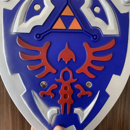 1:1 Skyward Sword Shield Cosplay Weapon – Soft Rubber Link Role-Play Toy for Kids Gift