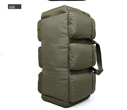 100L Large Travel Backpack & Camping Bag - Tactical Hiking, Trekking & Carry-On Duffel for Men