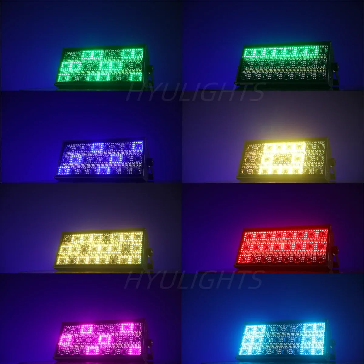 300W RGBW LED Stage Light - DMX512 Strobe Wash & Beam DJ Party Lighting with Sound Control