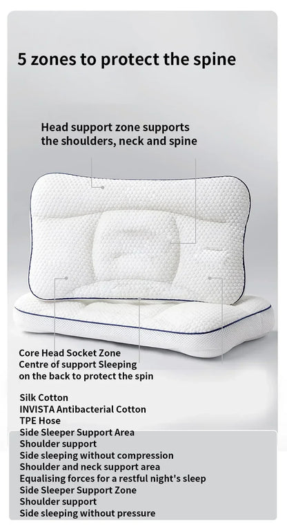 Baby Pillow for Newborns – Nursing Neck Support Cushion, Infant Sleep Pillow & Bedding Accessory for Moms and Kids