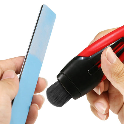 DSPIAE PT-RDB Retractable Dust Brush: Double-Tip Handy Cleaning Tool for Model Assembly, Military Hobby Building, DIY Projects