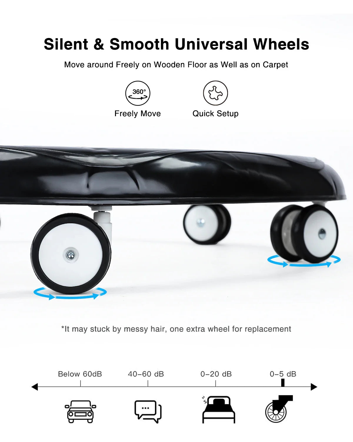 UBRAVOO Adjustable Baby Walker – Round Folding Toddler Walker with Universal Wheels, 9 Height Settings for Ages 6-18 Months, Model ZM01