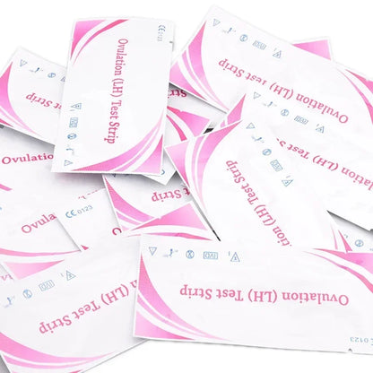 60pcs EGENS LH Ovulation Test Strips - Over 99% Accurate Fertility Tracking & Home Urine Test Kit