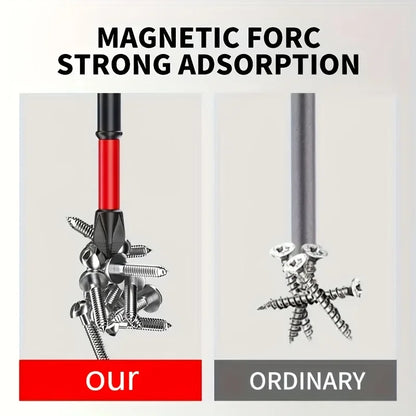 Magnetic Non-Slip S2 Steel Drill Bit Set (3/6/12PCS) – Crosshead Impact Bits for Electric & Hand Screwdrivers Tool Kit