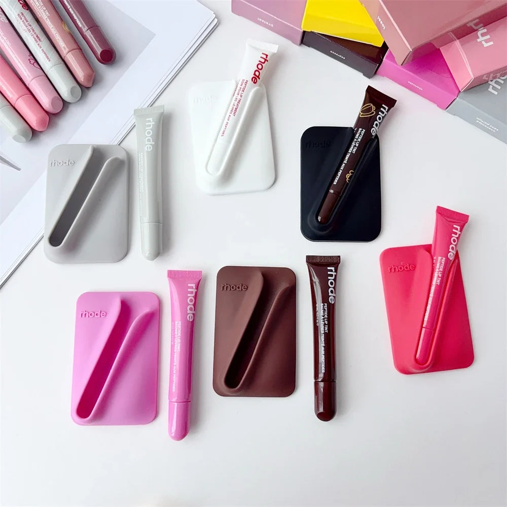 Rhode Long-Lasting Lip Gloss Holder - Magnetic Snap-On Lipstick Case for MagSafe Phone Clips