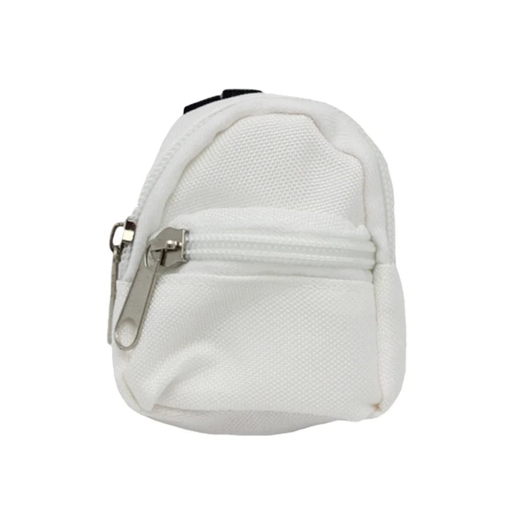 Labubu Doll Canvas Backpack – Cute Simulation Pet Bag for 15–17cm Dolls