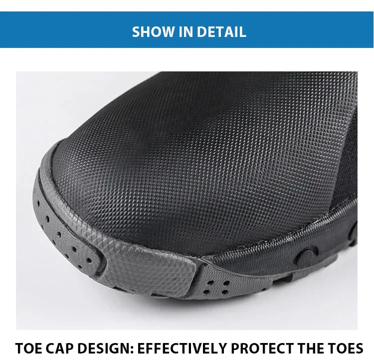 5mm Neoprene Dive Boots with Side Zipper – Wetsuit Shoes for Men & Women, Snorkeling & Scuba Diving Water Sports Accessories