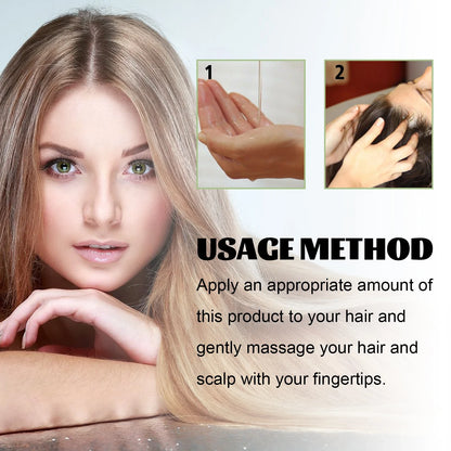 Herbal Hair Growth Oil 100ml - Rosemary Scalp Care Oil for Hydration & Hair Repair