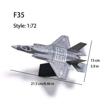 Military Building Blocks Set - F-22 F-14 Fighter Jets & Leopard 2A7 M1A2 T-90 Tank Model Toys for Boys Gifts