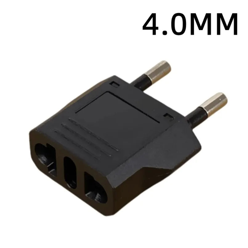 1-20pcs EU/KR Plug Adapter – US to EU Travel Converter with Electric Power Socket AC Outlet