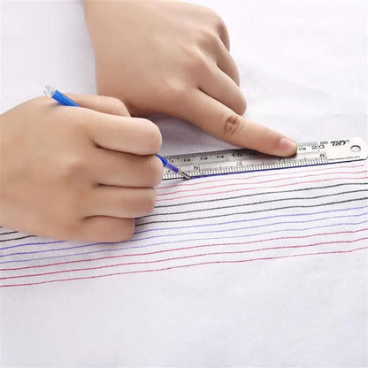 Heat Erasable Magic Marker Pen Set: 10/20Pcs Temperature Disappearing Fabric Pens - Line Marking Sewing Accessories for DIY Crafts