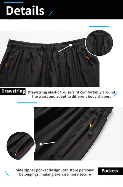 Men's Casual Sports Shorts – Running, Gym, Basketball & Beach Jogging Sweatpants