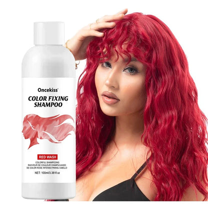 Semi-Permanent Hair Color Dye Shampoo - Instant Color Protecting & Shine Enhancing Hair Care
