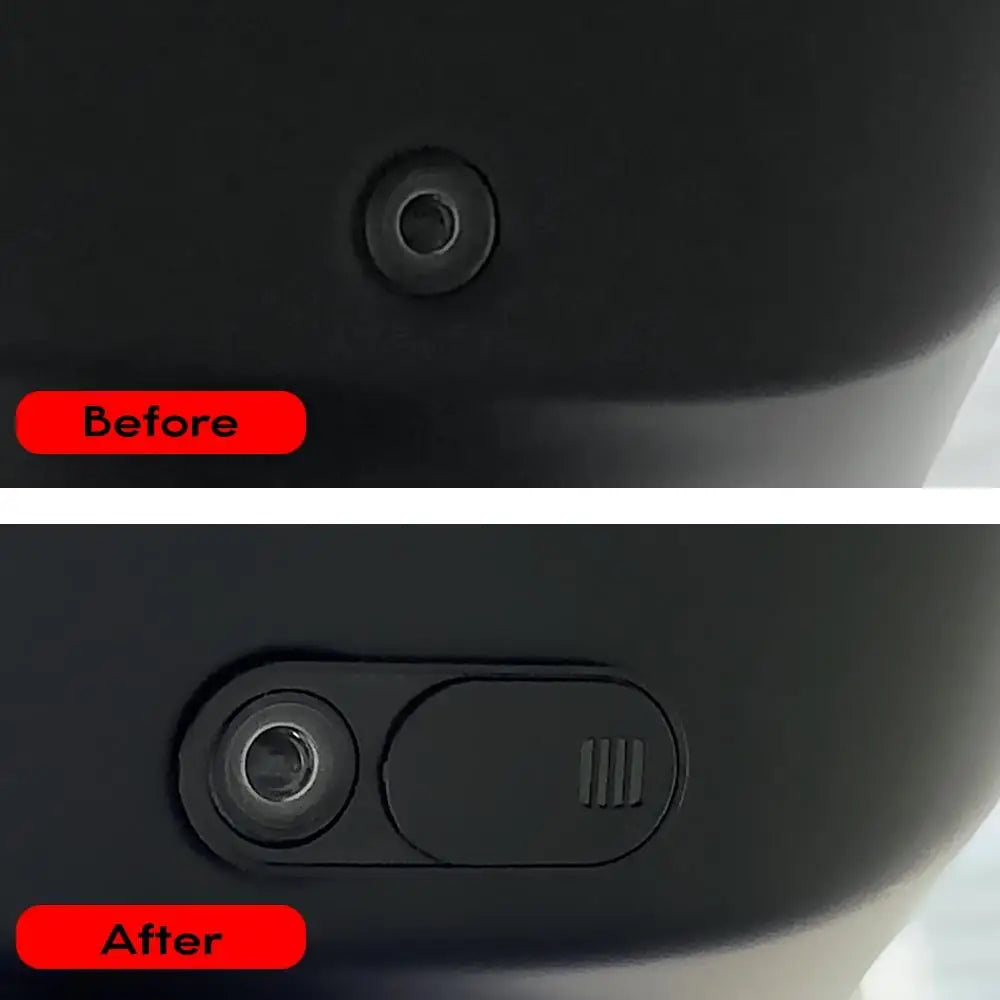 Webcam Privacy Cover - Sliding Camera Blocker for Tesla Model Y, Model 3, Cybertruck, Laptops, Tablets & iPad Devices