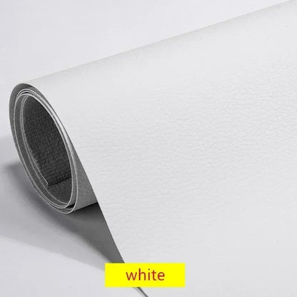 300x50cm Black Self-Adhesive Leather Upholstery Patch – Car Seat, Sofa & Chair Repair Sticker for Holes