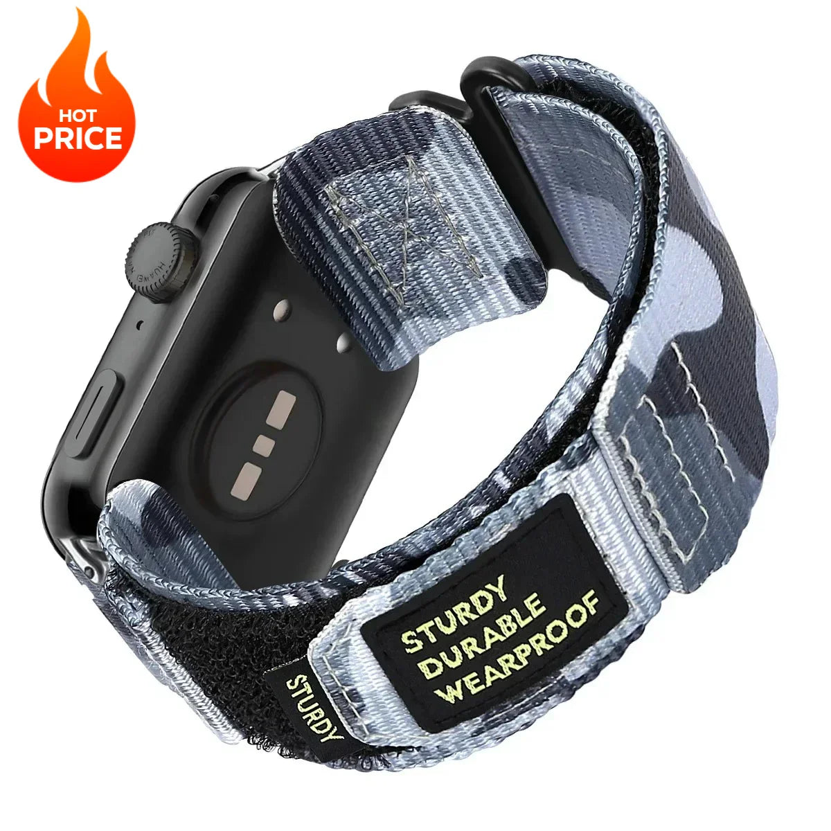 Nylon Loop Strap for Huawei Watch – Sports Band Compatible with Fit1, Fit2, Fit3, Fit4 & Fit4 Pro