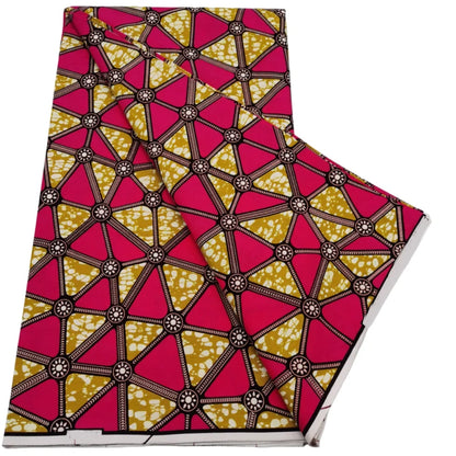 100% Cotton Real Wax Ankara Fabric - 2026 African Print Wedding Dress Sewing Fabric