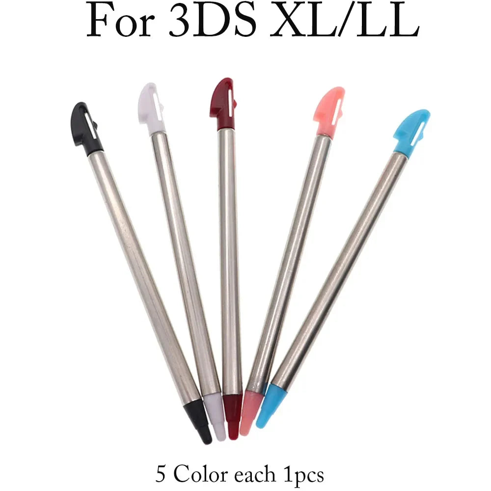 Touch Screen Stylus Pen - Plastic & Metal Replacement Pen for NDSL, NDSi, 2DS, 3DS XL & Wii U