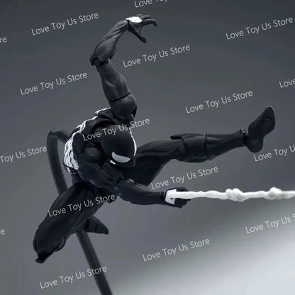 Original Mess Toys Spider Figure – Black Suit & Scarlet Spider Kaine Parker Action Figure