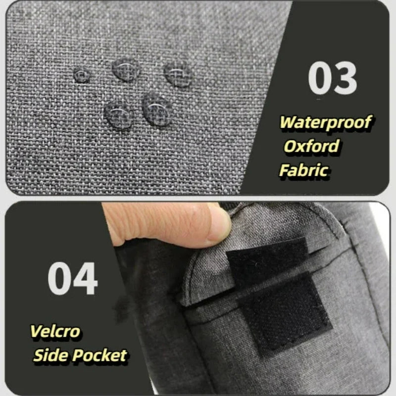 Adjustable Drawstring Chalk Bag - Climbing & Weightlifting Magnesium Powder Pouch with Outdoor Storage Waist Bag