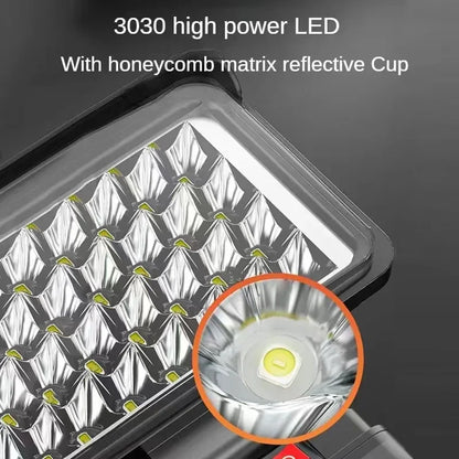 3/4/5/8-Inch LED Portable Spotlights – Cordless Handheld Work & Fishing Light, Emergency Tool Lamp for Dewalt 18V Battery