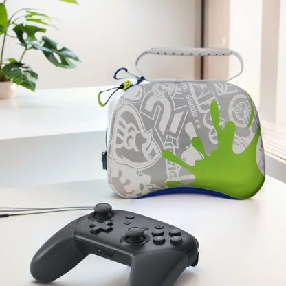 EVA Carrying Case for Xbox ONE S/X – Portable Storage Handle Bag, Shockproof Protective Case for PS5, PS4, PS3 & NS Switch Pro