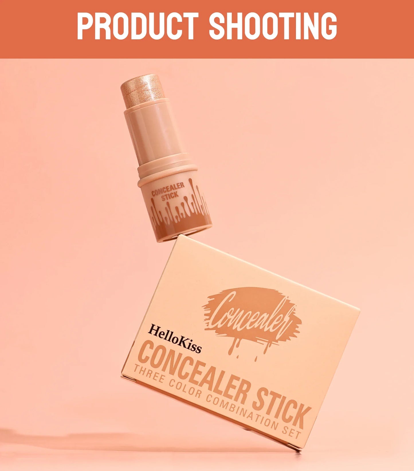 Contour Stick Set – Natural Matte Finish Highlighters & Shadow, Waterproof V-Face Shaping Contour Wand for Face Makeup