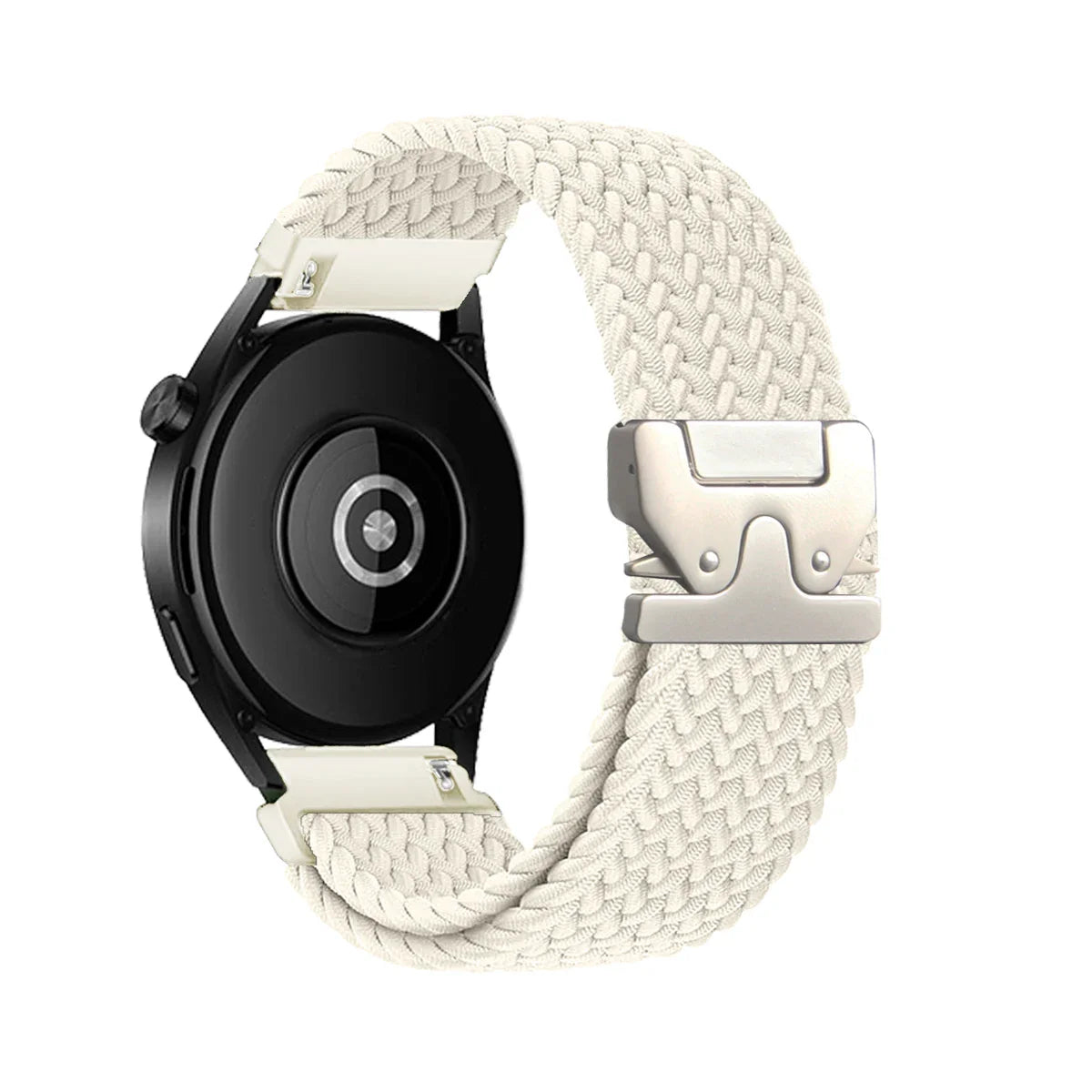 Braided Loop Watch Band – 18/20/22mm Parachute Style Strap for Garmin Venu/3/3S, Forerunner 265/265S/645, Samsung & Huawei GT Watches