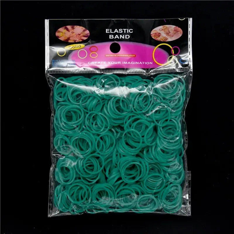 Loom Rubber Bands Refill Kit – DIY Bracelet Making Craft Set for Kids, Creative Weaving Toy Gift