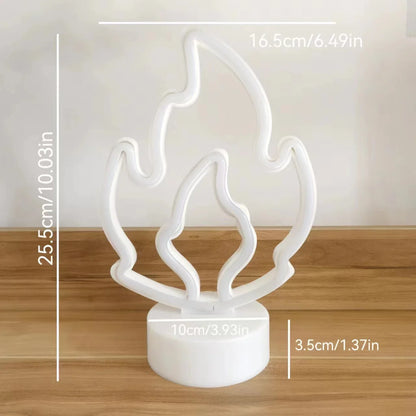 Countertop Decorative Neon Sign – USB or Battery-Powered Night Light for Holiday, Party, Kitchen & Home Decor