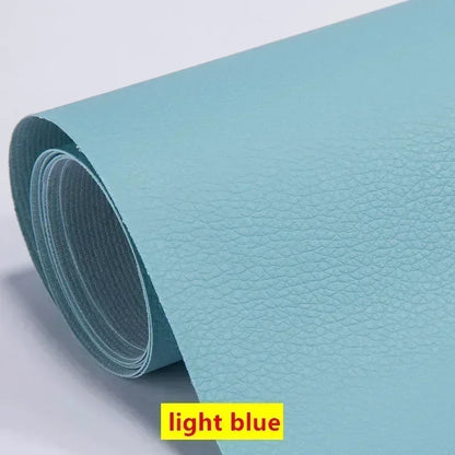 300x50cm Black Self-Adhesive Leather Upholstery Patch – Car Seat, Sofa & Chair Repair Sticker for Holes