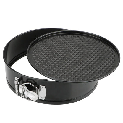 Removable Bottom Round Cake Pan – Carbon Steel Non-Stick Bakeware for Baking Cakes